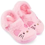 Hello Kitty Sanrio Clogs For Women Teens Us 48 Slip On Faux Fur Lined Cozy Clogs With Back Strap Warm Indoor House Shoes Kawaii