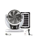 Solar Fan With Light