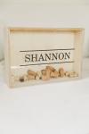 Wooden Cork Saver Box - Dad's Name