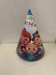 New Coco Melon Party Hats 10 Pieces