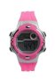 Ladies Lcd Sleek Watch - Pink
