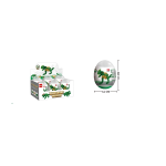 MINI Building Blocks Dino Display 6 PC