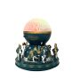 Ballerina Carousel Music Box White