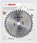 Bosch Circular Saw Blade Ec Wo H 184X20MM-40T