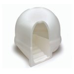 Booda Cleanstep Litter Pan - Pearl White