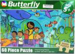 Butterfly 60 Piece A4 Wooden Puzzle At The