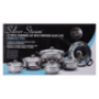 Silver Steam Cookware Set 12 Piece
