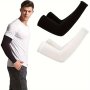 2 Pairs Cooling Arm Sleeves UV Sun Protection Arm Covers For Golfing Cycling Running And Driving