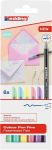 Edding - Pastel Colour Pen Fine 6'S