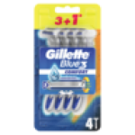 BLUE3 Comfort Disposable Razors 4-PACK