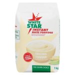White Star Instant Maize Porridge Orig 1KG