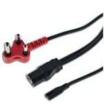 Dedicated Plug Split To 1x Iec + 1x Fig8