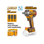 Ingco CIWLI20401 20V Ps+c l Impact Wrench 400NM 1 2