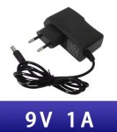 Power Adapter Dc 9V 1A