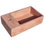 Terracotta Concrete Basin/sink 420 X 240 X 115MM