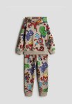 2 Piece Printed Sweatshirt Set - Mole Marvel