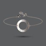Sterling Silver Circle Bracelet