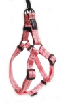 Dogs Life - Reflective Supersoft Webbing Harness - Pink - Large