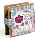 House Of Marbles Retro Family Fun Wooden Flower Press Kit For Children Who Love Diy Nature Gifts For Dried Pressed Flowers To Pr