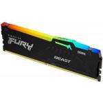 Kingston KF552C40BBA-32 Fury Beast Rgb 32GB 1X32GB DDR5-5200MHZ CL40 1.25V Black Desktop Memory