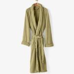 Linen House Plush Bathrobe Olive