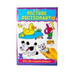 My First Picture Dictionary With 100 Reusable Stickers