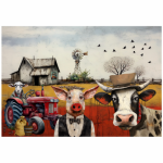 Tear Resistant Deco Print Animal Farm 2