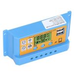 Solar Charge Controller 20A 12V 24V Digital Display Lcd Pwm Regulator