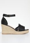 Madison Landry Espadrille Wedge - Black