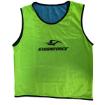 Rugby Reversible Training Vest - Sky Blue/lime Green