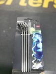 Spoon Straw With Brush 5PCS
