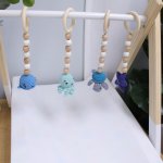 Baby Gym Themed Dangles Crochet Blue Under The Sea