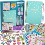 Diy Journal Kit For Girls Scrapbook & Diary Supplies Set Birthday Gifts For Teen Girls Craft Sets - Unleash Creativity Journalin