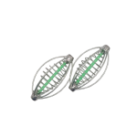 Fish X Torpedo Spring Feeder 2PC