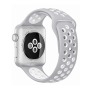Kd Silicone Apple Strap 38/40MM Apple Watch S/m Grey & White