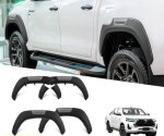 Toyota Hilux Fender Arch Kit Matt Black Raider Oe Style 2020+