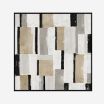 Wall Art - Parallel Play In Warm Neutrals