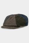 Colour Block Ivy Peaky Blinder Cap - Multi C - XL 60 Cm Multicolor