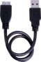 Ultralink Ultra Link Portable Hard Drive Cable USB3.0 Black