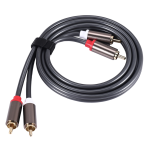 Rexlis 2 To Hifi Audio Cable Ofc Av Speaker Wire 1M