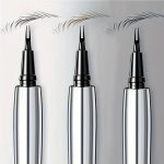 Extra Fine Tip Eyebrow Pencil - Waterproof Sweat-resistant Long-lasting Natural Look Dual-prong For Beginners All Skin Types Sli