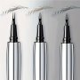 Extra Fine Tip Eyebrow Pencil - Waterproof Sweat-resistant Long-lasting Natural Look Dual-prong For Beginners All Skin Types Slim Precision Brow Pen Essential Beauty Tool