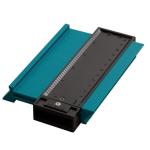 120MM Plastic Universal Pipe Wood Ducts Profile Marking Tool Duplicator Tooth Contour Copy Vacuum Packaging Blue