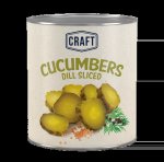 Cucumbers Dill – Sliced A10