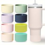 Silicone Boots For Tumblers Fits 40OZ And 20-30OZ Iceflow - Compatible With 12-24OZ Hydro Flask Simple Modern Cups - Tumbler Acc