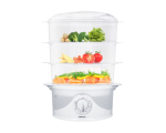 Mellerware Plastic E Tier Food Steamer With Timer - 27610