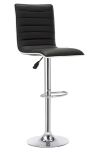 Smte Stylish Modern Bar Stool Black With Keychain