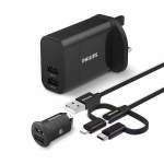 Philips USB Car And Wall Charger