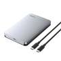 UGreen CM300 10GBPS Usb-c To 2.5" Sata Hard Drive Enclosure - Silver