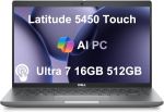 Refurbished Refurbished Dell Latitude 14 5450 14" Intel Core Ultra 7 155U 16GB RAM 512GB Nvme Intel Graphics Windows 11 Pro Ai-r